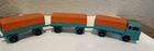 Vintage Lesney Matchbox Mercedes-Benz Truck (No. 1) and Trailers (No2) set of 3!
