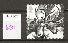 GB stamp Lot 650 - 2006 Ice Age Animals SG2616 42p Giant Deer - genuine used