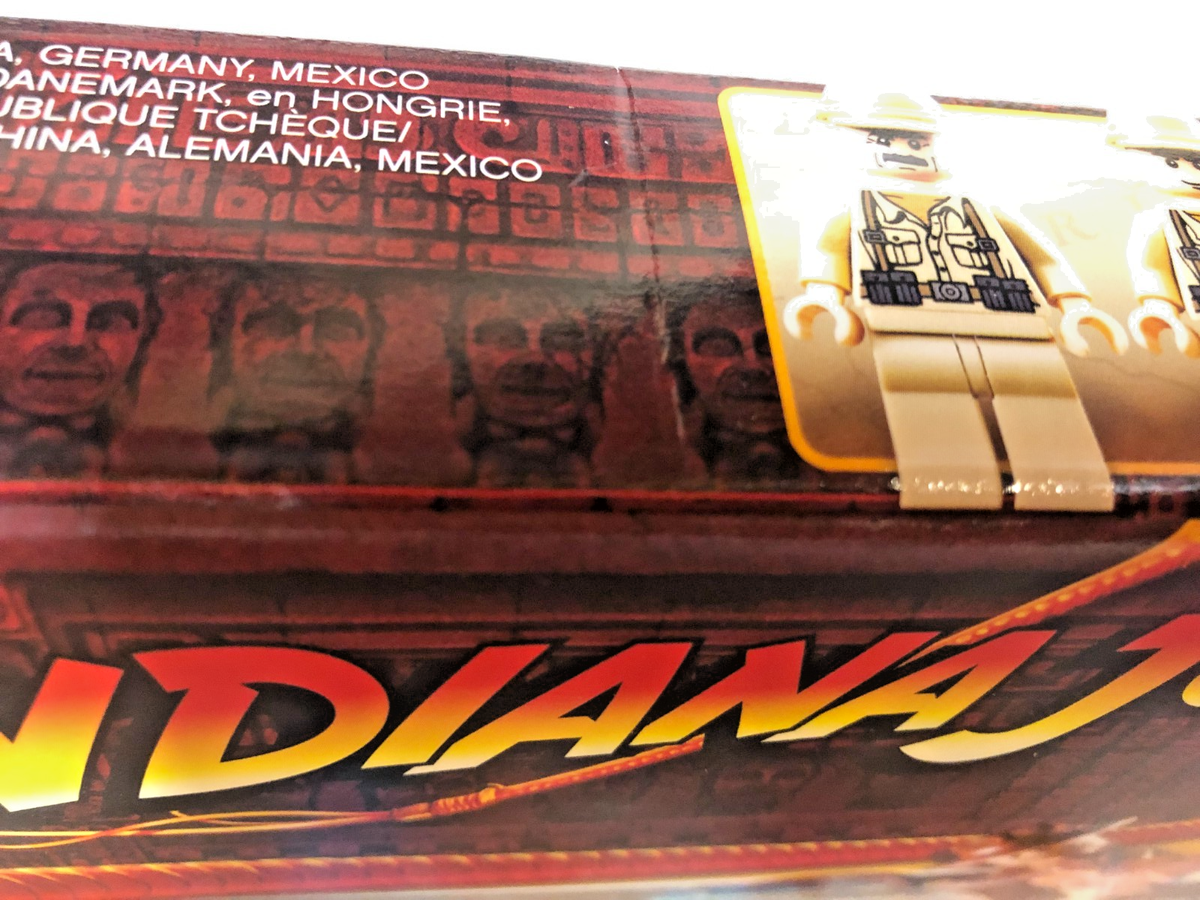 7622 RACE FOR THE STOLEN TREASURE Indiana Jones lego set factory