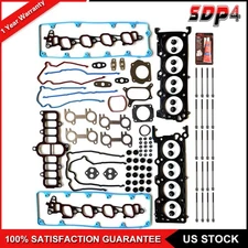 Head Gasket Set Bolts Fit for 2006-2011 Ford Crown Victoria 4.6L