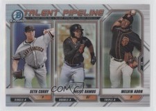 2021 Bowman Talent Pipeline Seth Corry Melvin Adon Heliot Ramos #TP-SFG 17tm