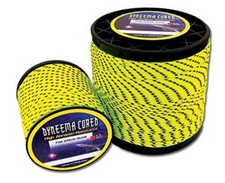 Spearpro Dyneema cored 1.8mm yellow 250m-Dana