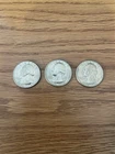 U. S. Bicentennial Quarter Coins 1776-1976 Set Of 3