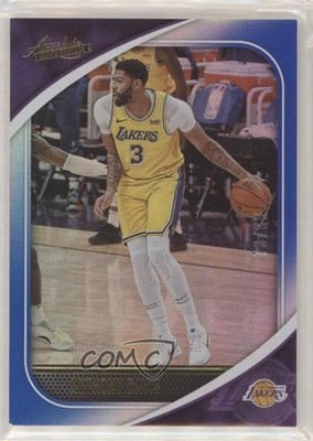 2020-21 Panini Absolute Memorabilia Blue 73/99 Anthony Davis #46 5w7