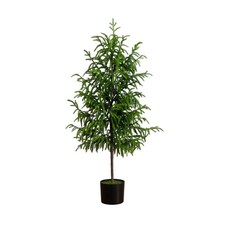 Nearly Natural 4-ft Artificial Norfolk Pine Tree