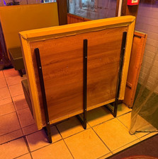 Upholstered Restaurant Booth Bench Seat, Plain Back Upholstered Booth Seating