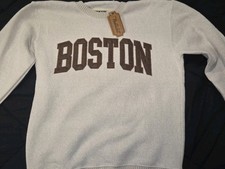 NWT Boston Sweater Never Worn Size Med Nantucket Fleece New York Popular