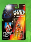Star Wars POTF Red Card Kenner 1995 Luke X Wing Pilot Short Saber