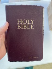 personal size giant holy print bible tabbed reference KJV zondervan red letter i