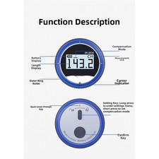 Outil de mesure électronique compact léger pour applications courbes et lignes
