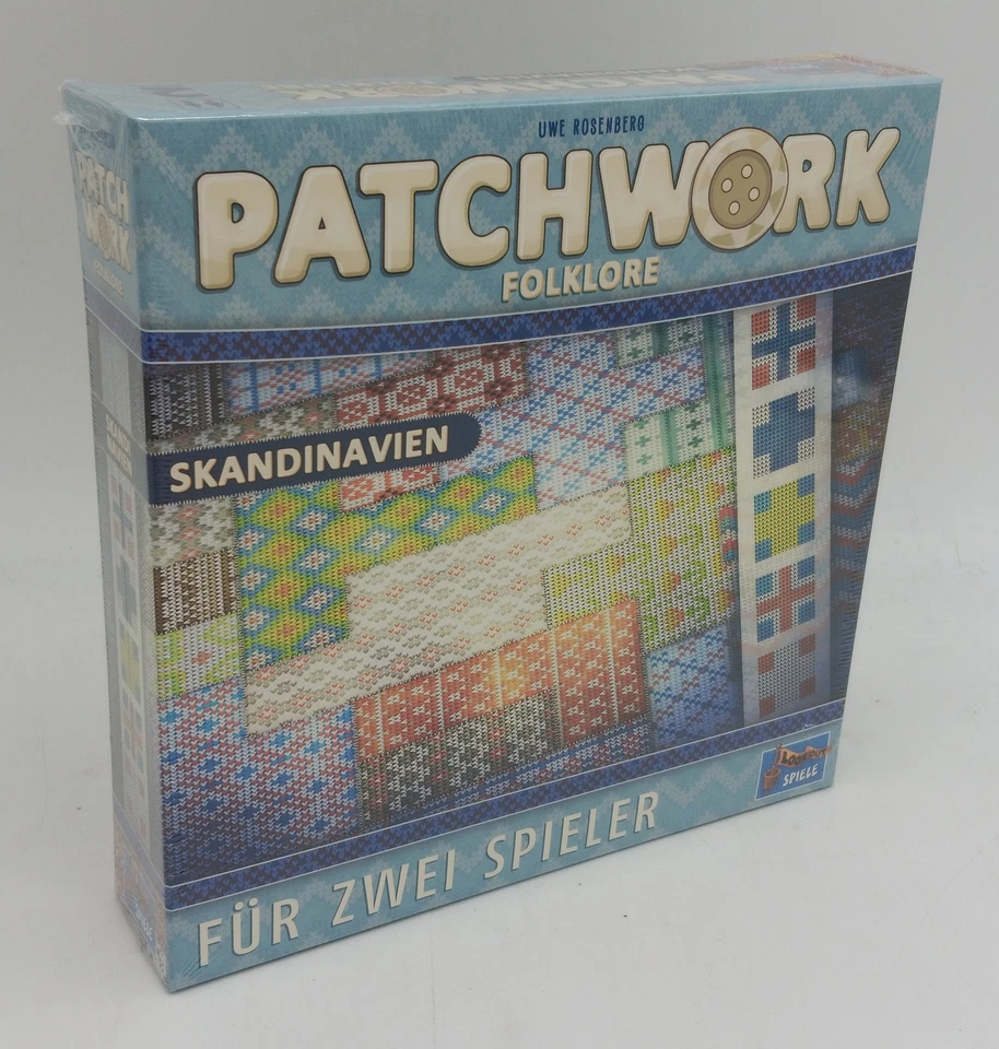 Patchwork Folklore Skandinavien für 2 Spieler Limitierte Edition Norwegen NEU - Bild 2 von 4