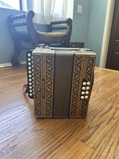 Vintage Hohner Diatonic Button Accordion G/C