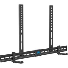 Universal Soundbar Mount - Fixed TV Bracket, Supports 20 lbs, 10