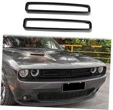 for Challenger Front Grille Radiator Grille Inserts Grillwork Trim for Black