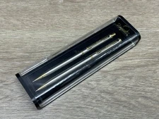 Vintage Scripto Twist Ball Point Pen & Mechanical Pencil Set in Original Box