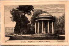Versailles France Petit Trianon Le Temple De L Amour Vintage Postcard