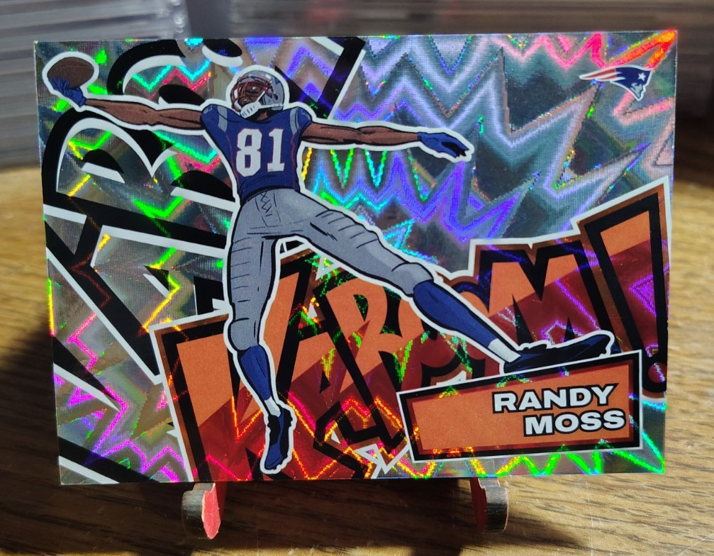 2025 Panini Absolute Kaboom! Horizontal Randy Moss #23 Patriots