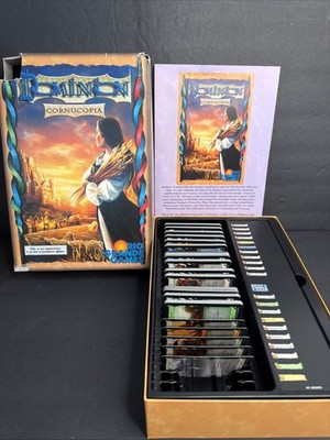 Dominion Board Game Card Game Cornucopia Expansion COMPLETE Box Damage