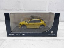 1/43 Peugeot 208 GT Line 2019 yellow Collectables 17+