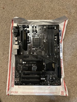 gigabyte ga-b250-hd3 lga1151 hdmi intel ddr4 motherboard tested and working 