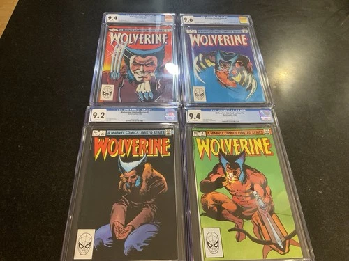 wolverine 1982 #1-4 CGC High grade
