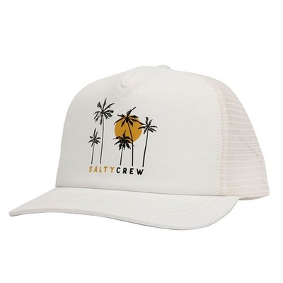 SALTY CREW SUNNY FOAMY W TRUCKER CAP OFF WHITE