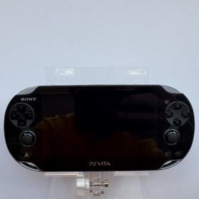 Sony PlayStation PS Vita PCH-1000 OLED Black Wi-Fi Console Complete in Box CIB T