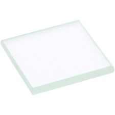 Plymor 1" Square, 3mm Thick Non-Beveled Clear Glass