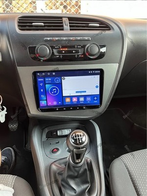For SEAT Leon 2010-2012 Carplay Touch Screen Radio Stereo 9''Android15 GPS Nav FM