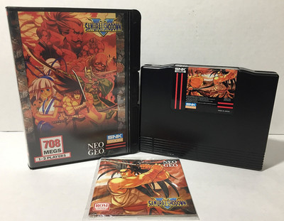 Samurai Shodown V 5 NEO GEO AES Spirits NEOGEO Complete CIB US Version TESTED