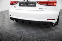 Maxton Design Heckansatz Diffusor Passend FüR Audi A3 Limousine 8V Fl (Einzelaus