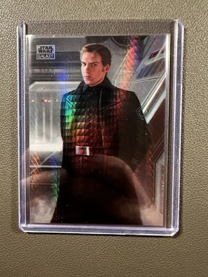 2025 Topps Chrome Galaxy Star Wars General Hux #POW-11 Prism 42/75