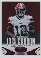 2014 Certified Hot Box Red Camo Josh Gordon #24 0w8