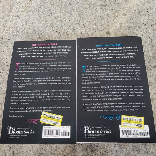 Four Horsemen Books by Laura Thalassa WAR & DEATH Bloom Books Set 2 Paperback - Picture 8 of 11