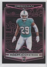 2018 Panini Obsidian Electric Etch Purple 39/75 Minkah Fitzpatrick #144 0bt4
