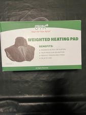 Weighted Heating Pad for Neck and Shoulders, Heating Pads for Back Pain Relief
