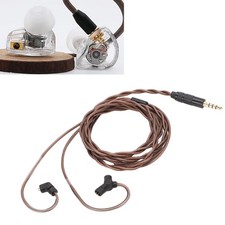 IEM Cable With Mic 3.5mm 0.78mm 2pin Earphone Upgrade Cable