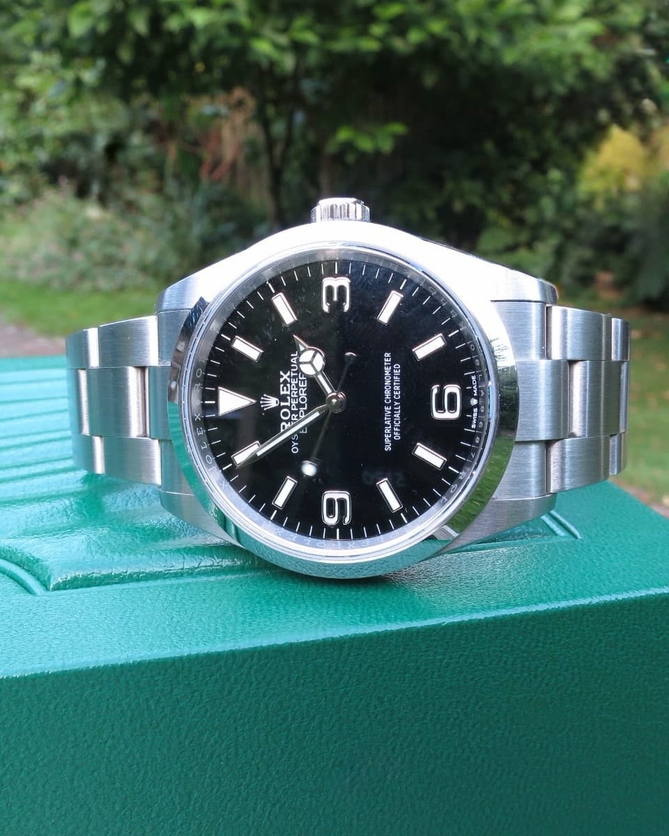 Rolex Explorer 36mm 124270 2023 Full Set - Box and Papers Very Good Condition.