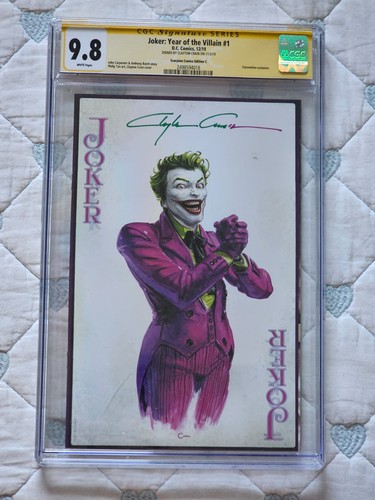 Joker Year of the Villain #1 CGC 9.8 SS Comic Book 2019