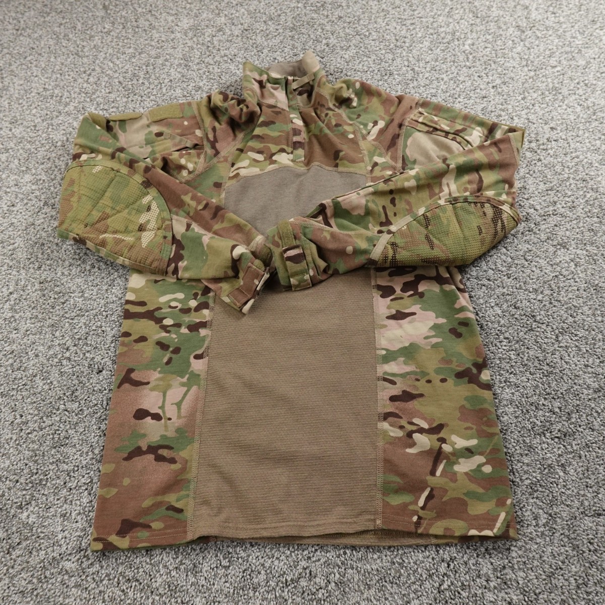 US Army Combat Shirt Mens M Green Multicam OCP Camo FR Flame Fire