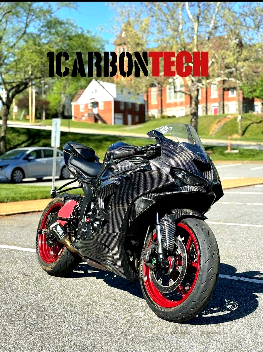 2019-2020-2021-22-2023-24-2026 KAWASAKI ZX-6R ZX-636 REAL CARBON