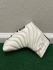 Ping PLD Blade Putter Golf Head Cover White Used Condition SAME DAY SHIP