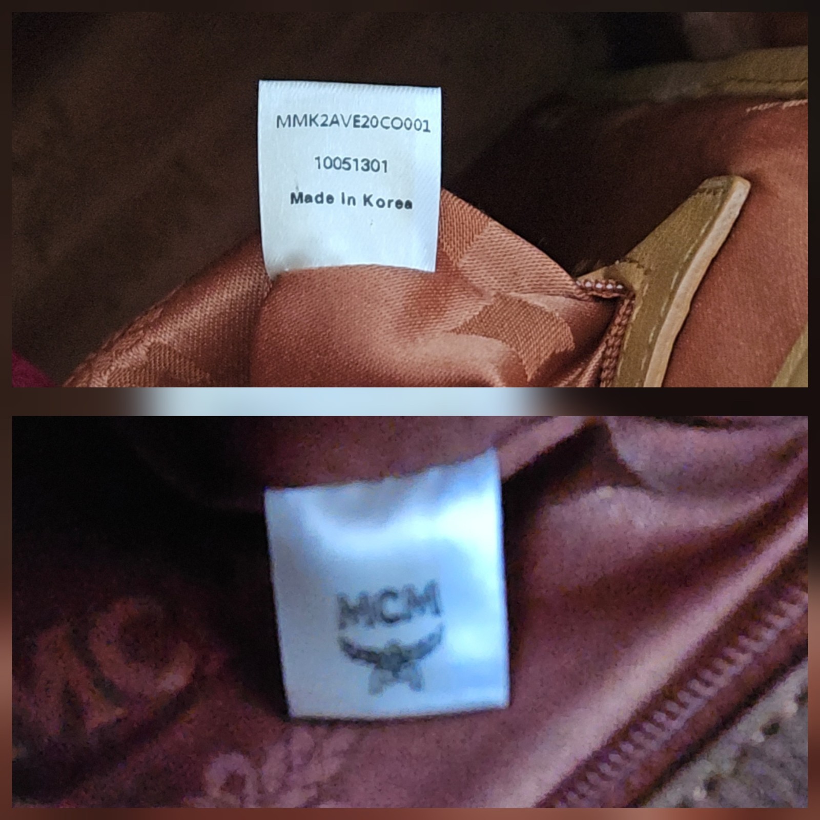 MCM Cognac Monogram Medium Backpack - image 7