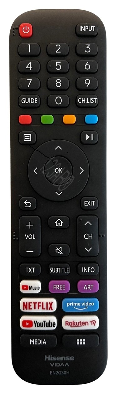 Originale Hisense TV Fernbedienung fr 55A7500F 58AE7000F 65A6803FUWTS 2290₽
