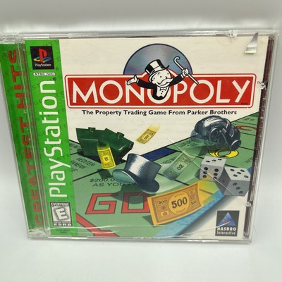 Monopoly (Sony PlayStation 1, 1998) CIB Complete