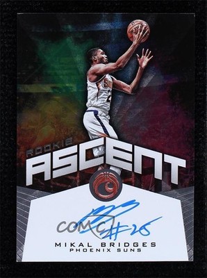 2018-19 Panini Chronicles Rookie Ascent 73/99 Mikal Bridges #RA-MKB Auto RC 03fd