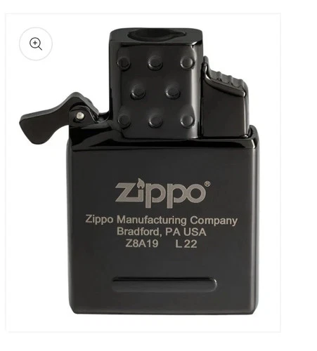 ZIPPO BLACK INSERT SINGLE TORCH BUTANE GAS  NEW