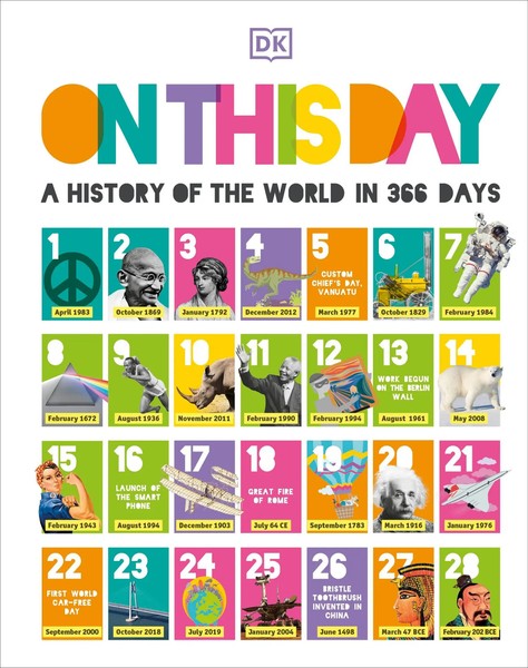 On This Day | A History Of The World In 366 Days | Dk | Englisch | Buch | 376 S.-image