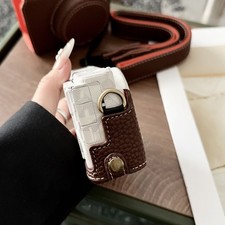 Portable Retro Style Camera Protective Case With Shoulder Strap For ZV1F Ca AKAM