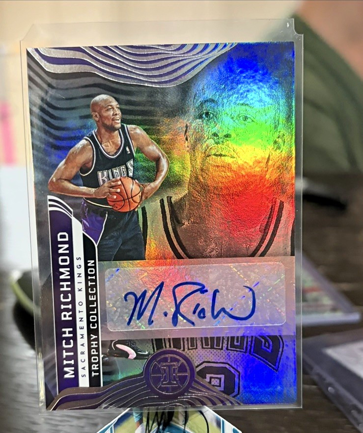PANINI Illusions Mitch Richmond Trophy collection auto